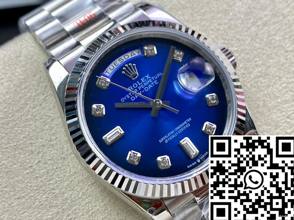 Dial Rolex M128239-0023 Factory GM Day 36MM Date Blue 1229